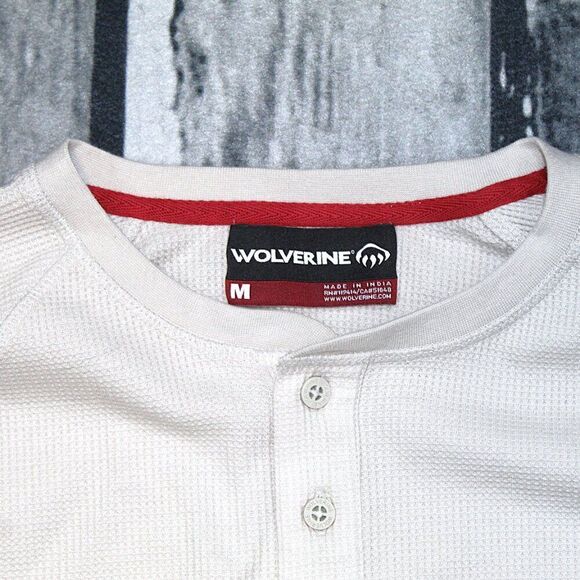 NEW Wolverine Men's Walden II Thermal Long Sleeve Henley - Picture 3 of 4